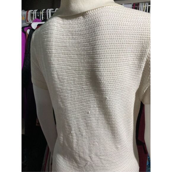 Womens VINTAGE Lacoste Tennis Dress Malandrino SZ L Large VTG - Picture 4 of 10